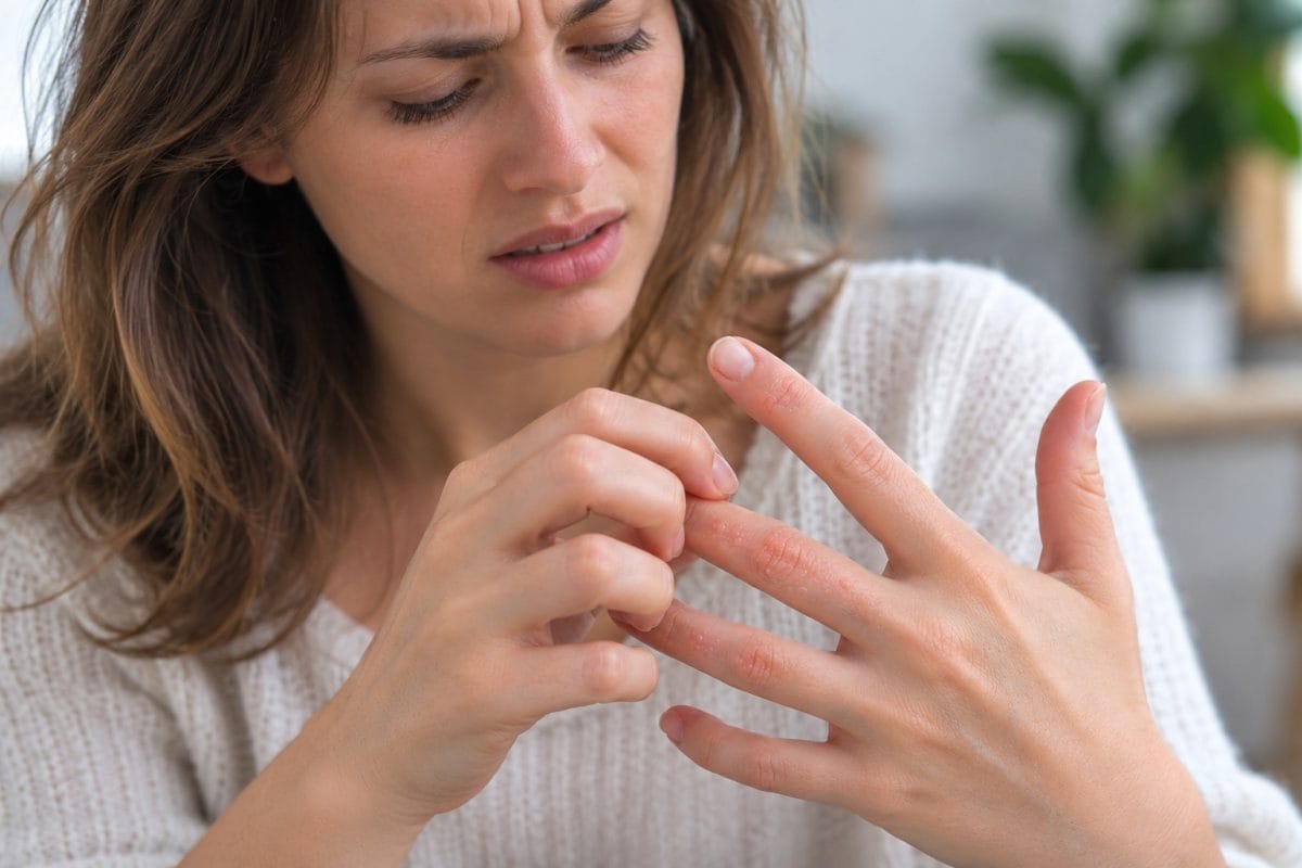 Cloques ou vésicules qui grattent, mains et pieds : dyshidrose