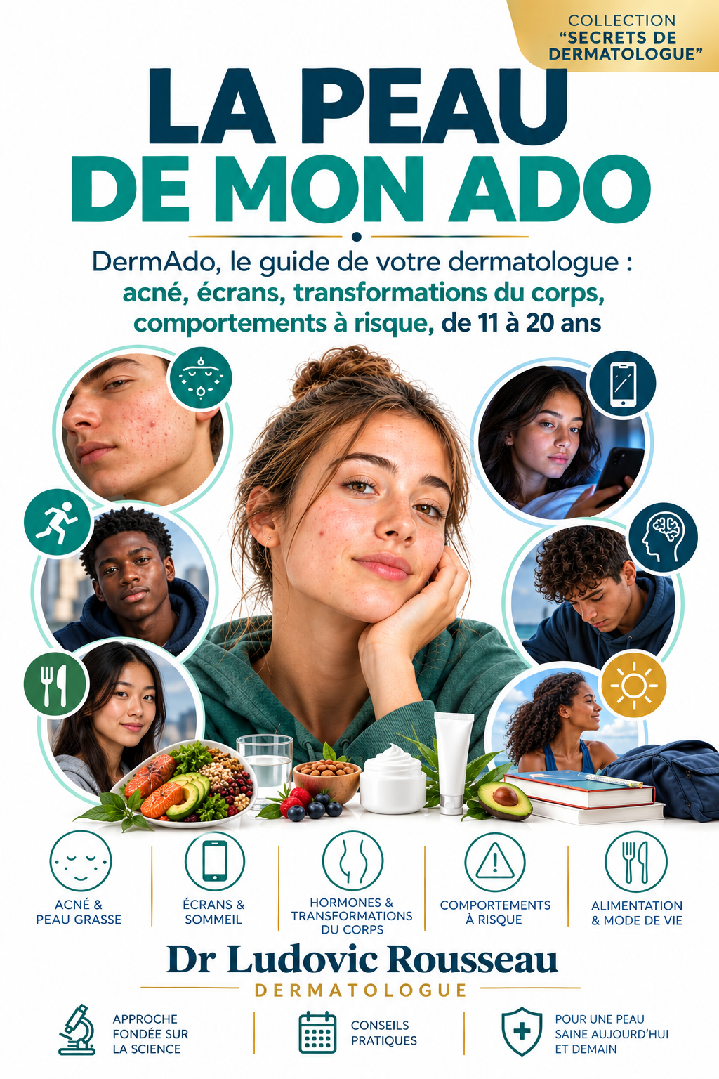 Couverture du livre Peau de mon ado