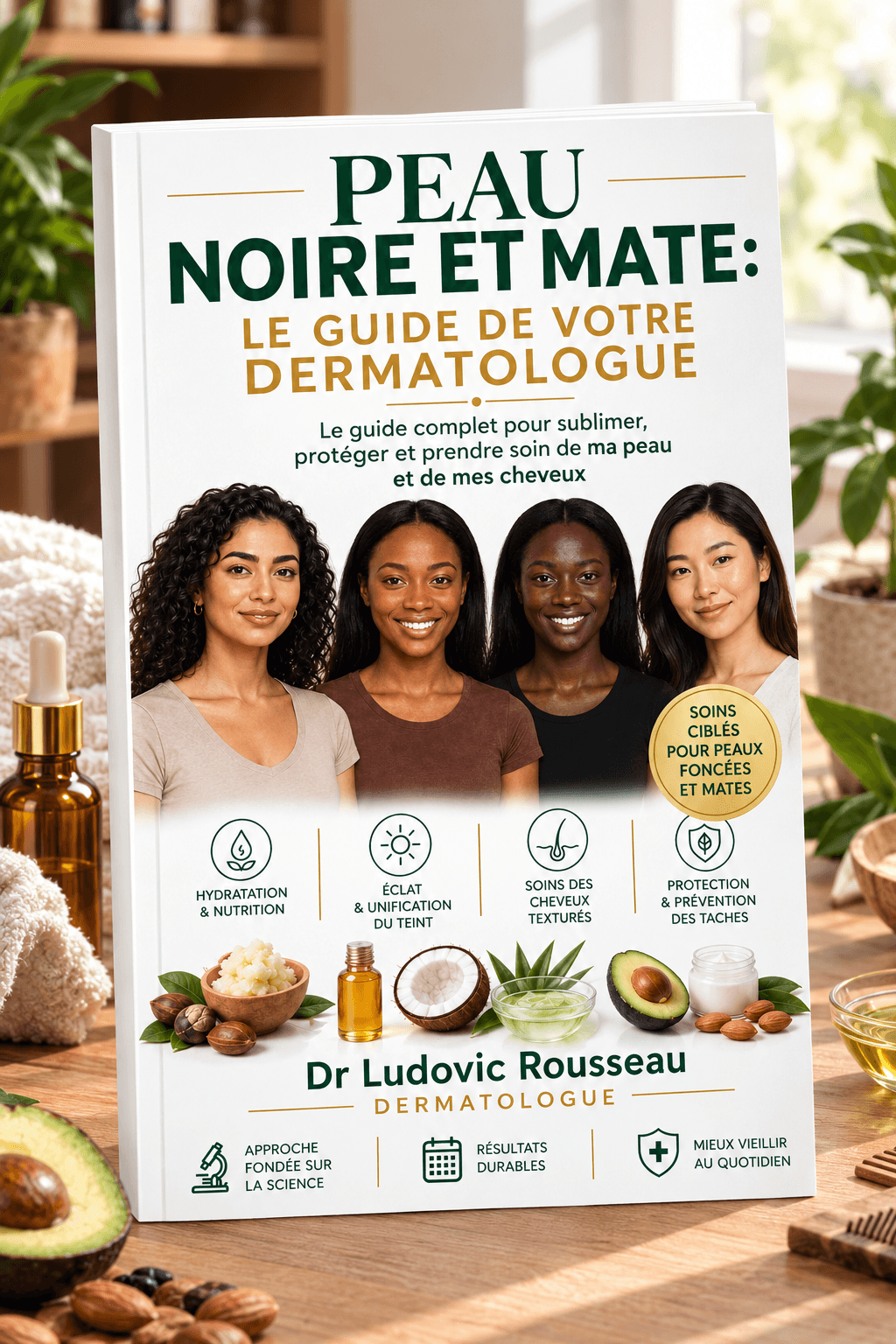 Peau Noire et Mate, le guide du Dr Ludovic Rousseau dermatologue
