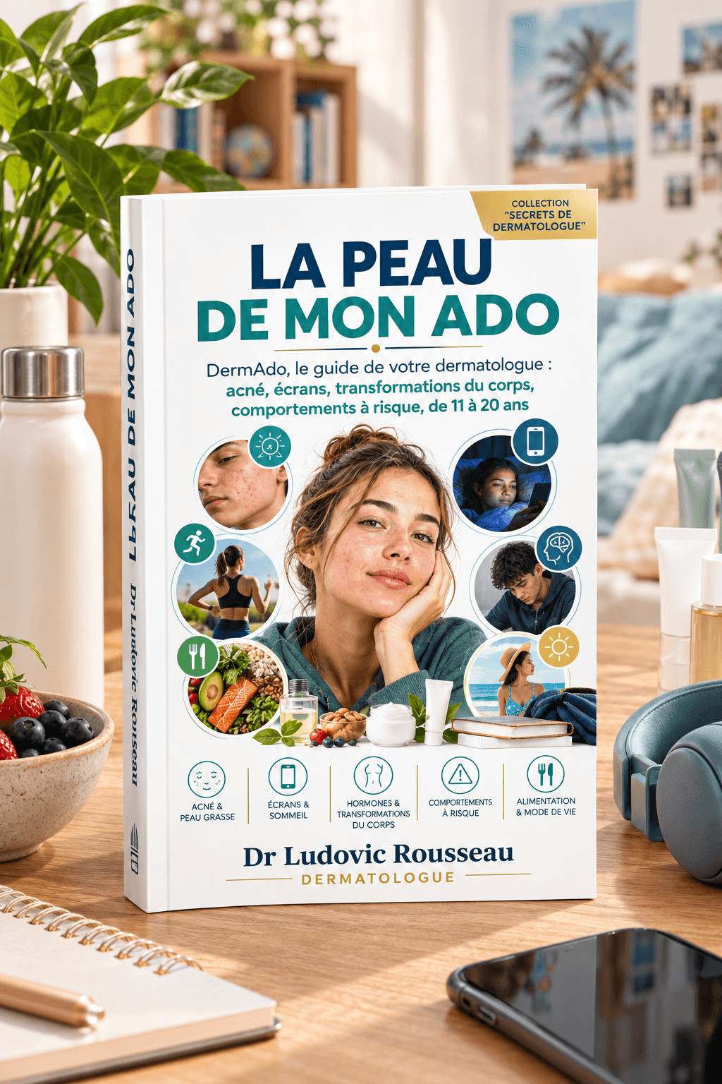 Couverture du livre Peau de mon ado