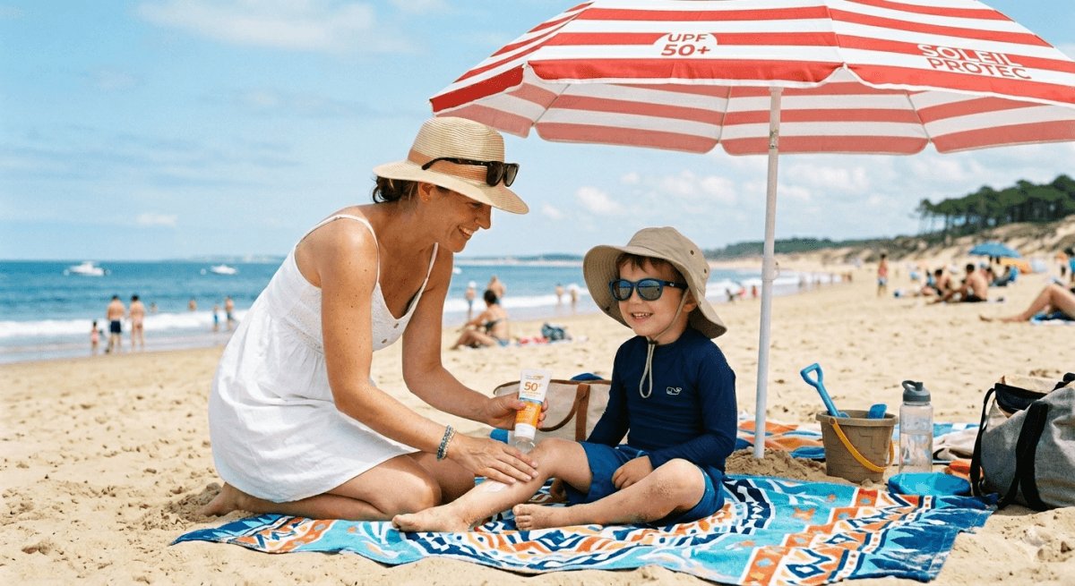 Protection solaire enfant